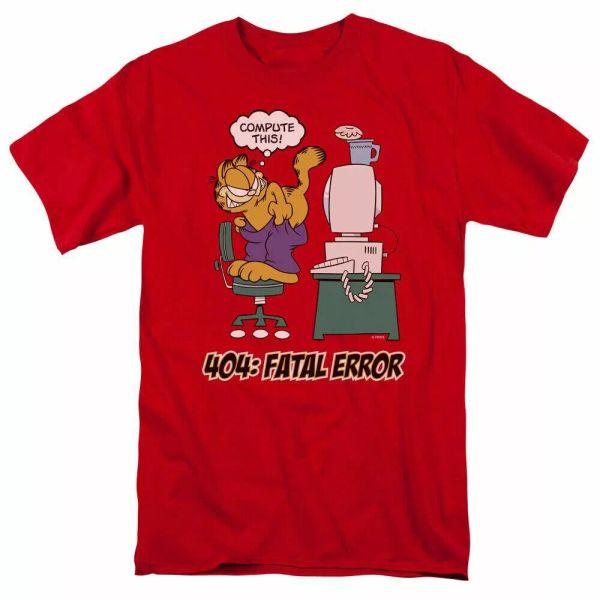 garfield compute this t shirt mens licensed cat jim davis comics tee red, White;black
garfield compute this t shirt mens licensed cat jim davis comics tee red, White;black