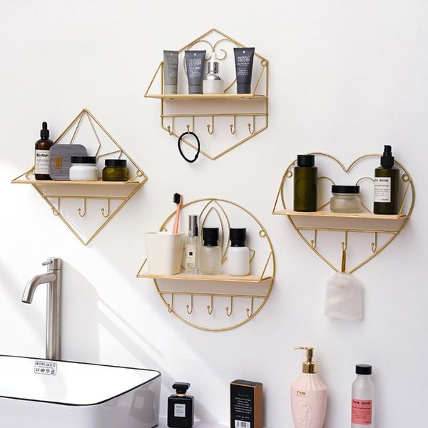 hooks & rails wall hanging storage shelf creative iron geometry shape decoration shelves decor for living room bedroom rack
hooks & rails wall hanging storage shelf creative iron geometry shape decoration shelves decor for living room bedroom rack
