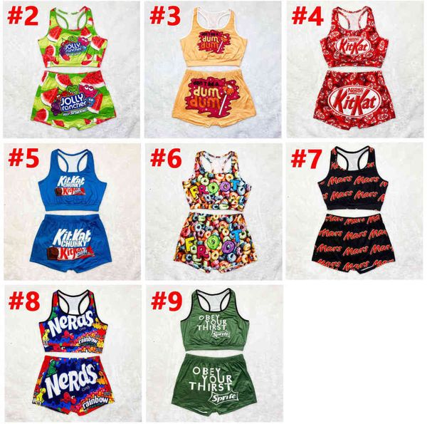 summer women tracksuits sleeveless printed vest + shorts multicolor two piece sets yoga outfits gym clothes plus size a505, Gray
summer women tracksuits sleeveless printed vest + shorts multicolor two piece sets yoga outfits gym clothes plus size a505, Gray