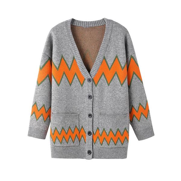 women's knits & tees harajuku autumn winter women sweater mid-long loose knitted cardigan coat casual oversized couple lazy streetwear, White
women's knits & tees harajuku autumn winter women sweater mid-long loose knitted cardigan coat casual oversized couple lazy streetwear, White