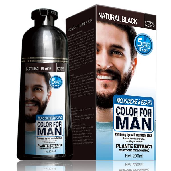 mokeru 1pc 200ml natural long lasting hair dye black shampoo permanent black dye shampoo for men covering white gray hairscouts
mokeru 1pc 200ml natural long lasting hair dye black shampoo permanent black dye shampoo for men covering white gray hairscouts