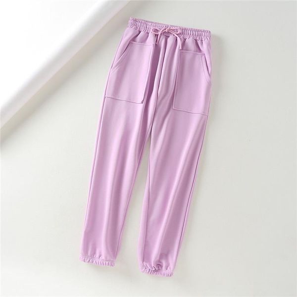 women's pants & capris csmdtyjl 2021 autumn women candy color harem loose strethy waist trousers joggers female sweatpants, Black;white
women's pants & capris csmdtyjl 2021 autumn women candy color harem loose strethy waist trousers joggers female sweatpants, Black;white