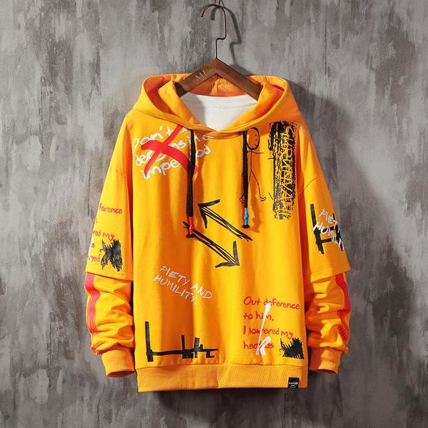 streetwear autumn graffiti sweatshirt male harajuku japan style hip hop yellow hoodie men coat, Black
streetwear autumn graffiti sweatshirt male harajuku japan style hip hop yellow hoodie men coat, Black