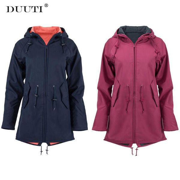 women's trench coats duuti women waterproof overcoat plus size autumn winter solid velvet hooded windproof outerwear long casual rain j, Tan;black
women's trench coats duuti women waterproof overcoat plus size autumn winter solid velvet hooded windproof outerwear long casual rain j, Tan;black