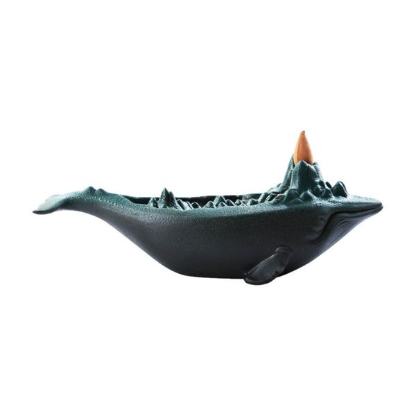 fragrance lamps 1pc household incense burner chinese style censer whale shaped backflow
fragrance lamps 1pc household incense burner chinese style censer whale shaped backflow
