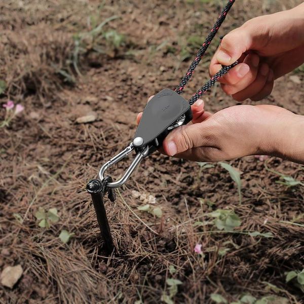 outdoor gadgets quick install stainless steel ratchet hook load pulley sling for tent
outdoor gadgets quick install stainless steel ratchet hook load pulley sling for tent