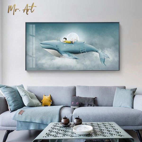 paintings whale poster picture animal cartoon wall decor moving house canvas painting nordic art blue for kids children room
paintings whale poster picture animal cartoon wall decor moving house canvas painting nordic art blue for kids children room