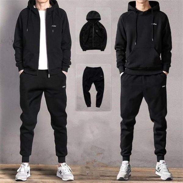 men's tracksuits europe and the united states autumn winter casual suit pullover hooded cardigan hoodie loose long sleeve coat su, Gray
men's tracksuits europe and the united states autumn winter casual suit pullover hooded cardigan hoodie loose long sleeve coat su, Gray