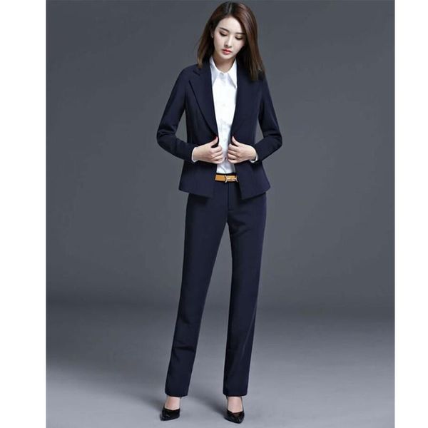 autumn and winter woman suit two-piece jacket+pants black suits ol interview work clothes formal occasion women's two piece pants, White
autumn and winter woman suit two-piece jacket+pants black suits ol interview work clothes formal occasion women's two piece pants, White
