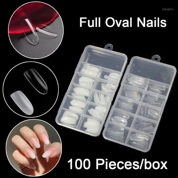 100pcs/box acrylic fake nails oval round shape false nail tips full cover natural transparent art press on long1, Red;gold
100pcs/box acrylic fake nails oval round shape false nail tips full cover natural transparent art press on long1, Red;gold