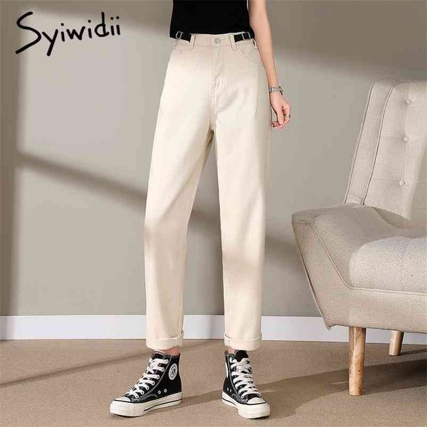 syiwidii sashes elastic waist mom jeans woman clothing 100% cotton harem pants spring vintage streetwear beige high waist 210322, Blue
syiwidii sashes elastic waist mom jeans woman clothing 100% cotton harem pants spring vintage streetwear beige high waist 210322, Blue