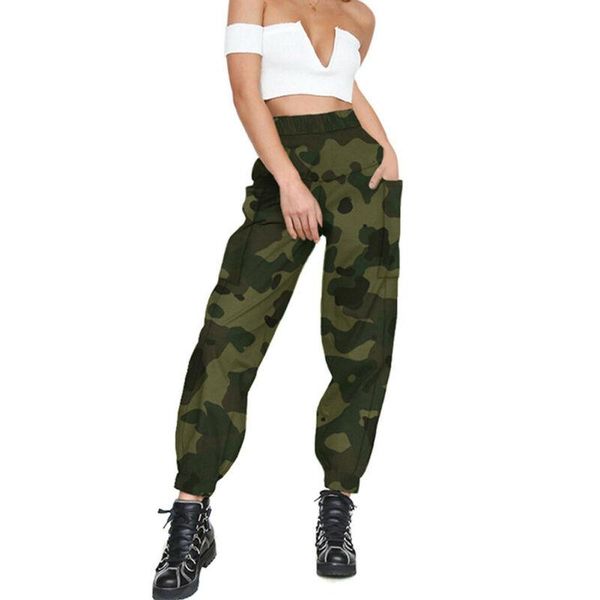 women's pants & capris womens camo cargo trousers casual military army combat camouflage loose jogger women 2021 sweatpants, Black;white
women's pants & capris womens camo cargo trousers casual military army combat camouflage loose jogger women 2021 sweatpants, Black;white