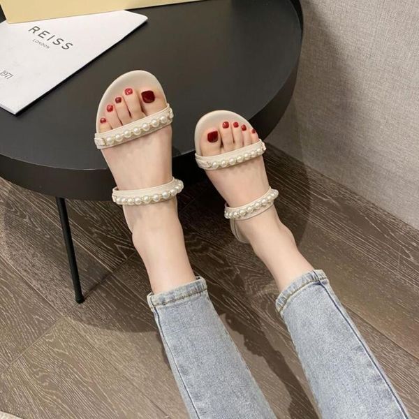 slippers for women to wear 2021 summer net red ins tide simple set toe casual beach shoes outdoor flat sandals, Black
slippers for women to wear 2021 summer net red ins tide simple set toe casual beach shoes outdoor flat sandals, Black
