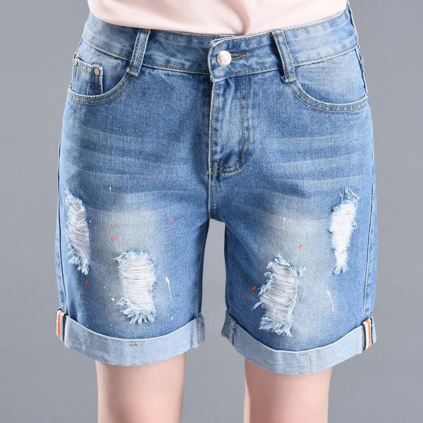 women's jeans summer plus size cropped fat high waist elastic micro- stitching female, Blue
women's jeans summer plus size cropped fat high waist elastic micro- stitching female, Blue