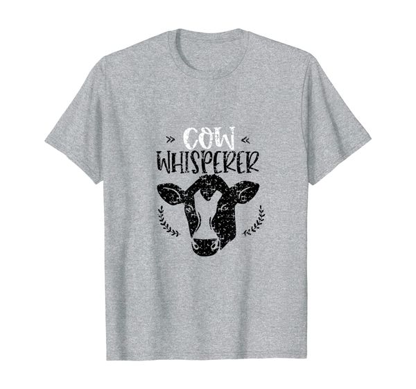 cow whisperer shirt farmer gift cow lovers t-shirt, White;black 
cow whisperer shirt farmer gift cow lovers t-shirt, White;black