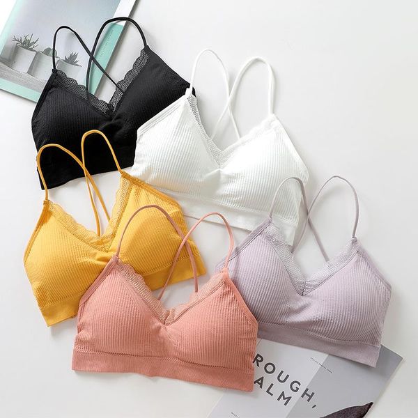 bras choose elastic gathered bra push chest summer anti-light korean version of the wild frameless, Red;black
bras choose elastic gathered bra push chest summer anti-light korean version of the wild frameless, Red;black