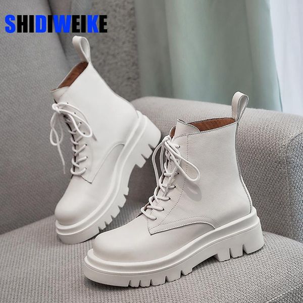 boots 2021 genuine leather woman ankle fashion shoes short winter warm platform heel footwear size 34-43 ad526, Black
boots 2021 genuine leather woman ankle fashion shoes short winter warm platform heel footwear size 34-43 ad526, Black