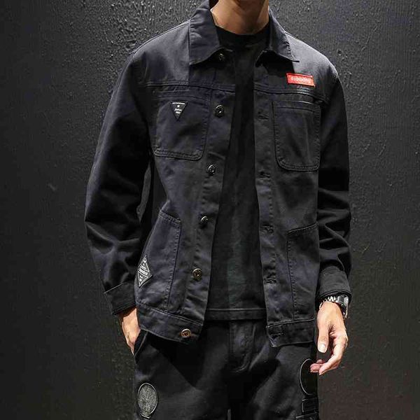 men's jeans men's work clothes loose fat plus size trendy br spring and autumn casual black jacket, Black;brown
men's jeans men's work clothes loose fat plus size trendy br spring and autumn casual black jacket, Black;brown