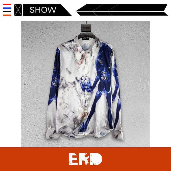 erd street trend long sleeve shirt 19fw don van vliet silk smurf artist lining 77t3, White;black
erd street trend long sleeve shirt 19fw don van vliet silk smurf artist lining 77t3, White;black