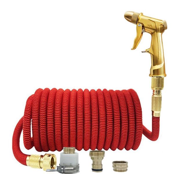 gardening magic hose metal copper head plating golden watering sprinkler water gun set equipments 
gardening magic hose metal copper head plating golden watering sprinkler water gun set equipments
