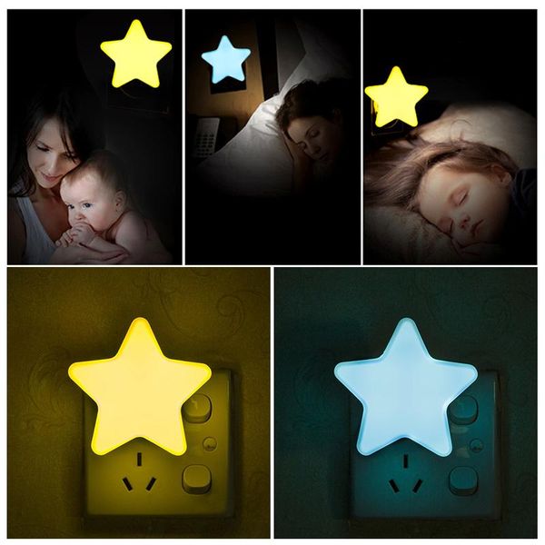 night lights five-pointed star light led sensor mini soft bedroom living room lamp socket children eu plug
night lights five-pointed star light led sensor mini soft bedroom living room lamp socket children eu plug