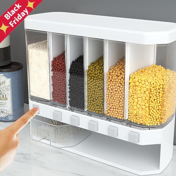 kitchen plastic sealed rice bucket storage box ,wall-mounted moisture-proof barrels household metering grain tank bottles & jars
kitchen plastic sealed rice bucket storage box ,wall-mounted moisture-proof barrels household metering grain tank bottles & jars