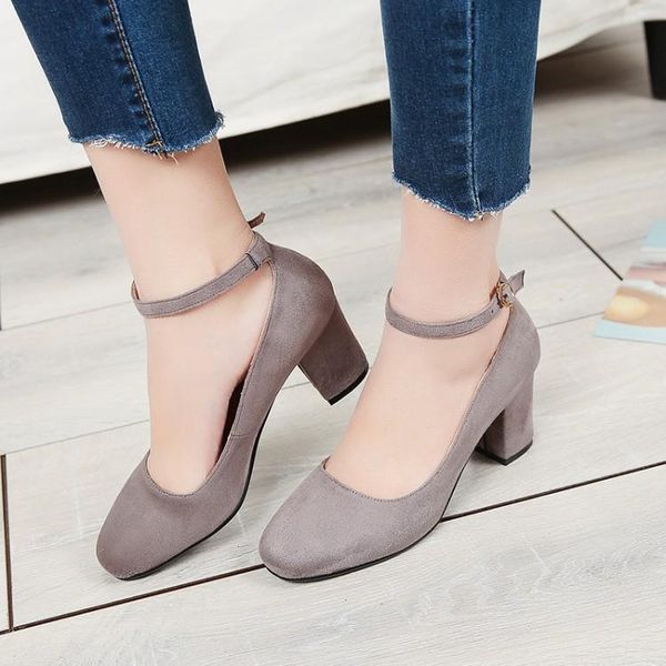 dress shoes big size 9 11 12 ladies high heels women woman pumps one-word strap buckle solid-color thick-heeled single, Black
dress shoes big size 9 11 12 ladies high heels women woman pumps one-word strap buckle solid-color thick-heeled single, Black