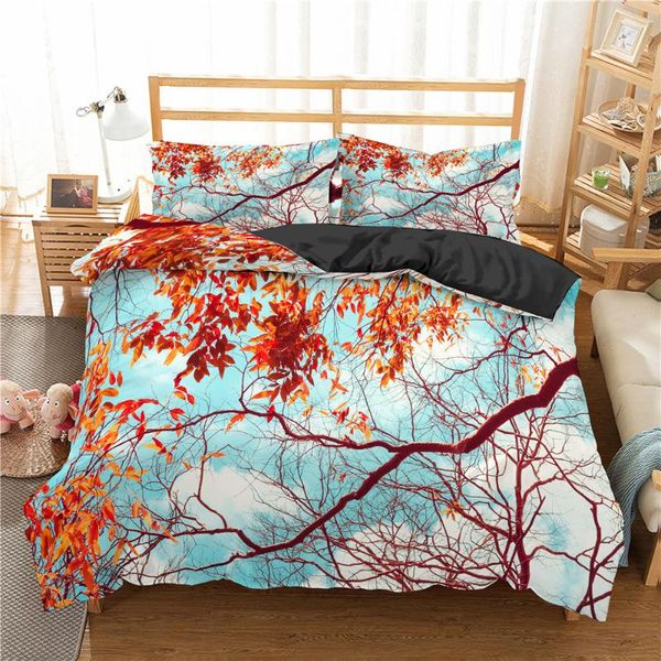 bedding sets tree branches print single double king plants duvet cover polyester comforter quilt set pillowcase bedclothes
bedding sets tree branches print single double king plants duvet cover polyester comforter quilt set pillowcase bedclothes