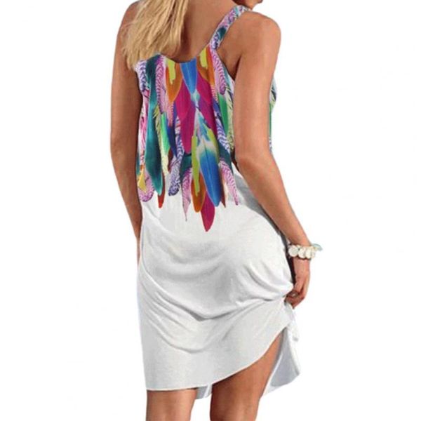 casual dresses 2021 summer women office feather printing sling sleeveless u-neck off shoulder mini dress sundress beach, Black;gray
casual dresses 2021 summer women office feather printing sling sleeveless u-neck off shoulder mini dress sundress beach, Black;gray