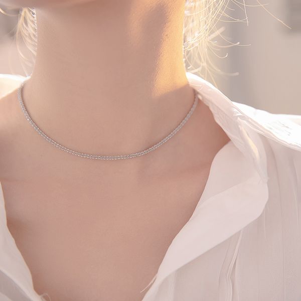 xianlan191 female niche clavicle chain design feeling light luxury decoration accessories double neck chain high-end female temper, Silver
xianlan191 female niche clavicle chain design feeling light luxury decoration accessories double neck chain high-end female temper, Silver