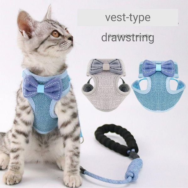 cat collars & leads bowknot vest type rope proof adjustable traction chest slip back
cat collars & leads bowknot vest type rope proof adjustable traction chest slip back