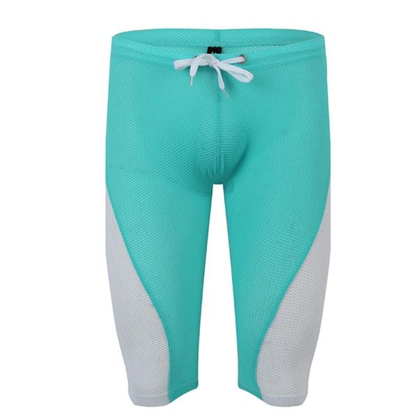 men mesh tights grid stitching quick-drying swim leggings male fitness workout shorts beach capris two-piece suits
men mesh tights grid stitching quick-drying swim leggings male fitness workout shorts beach capris two-piece suits