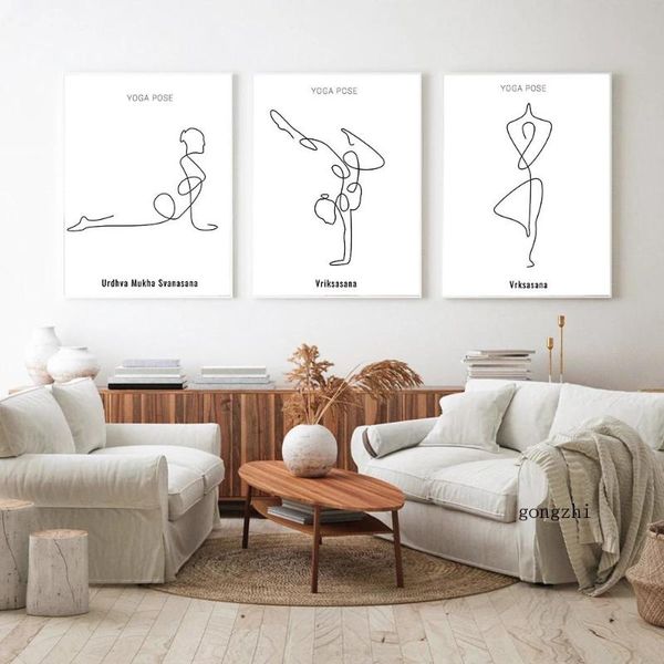 paintings yoga woman body abstract line drawing posters minimalist canvas painting and prints modern wall art pictures for home decoration
paintings yoga woman body abstract line drawing posters minimalist canvas painting and prints modern wall art pictures for home decoration