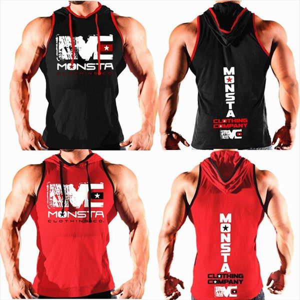 summer men cotton hoodie sweatshirts fitness clothes bodybuilding tank sleeveless casual muscle male vest, White;black
summer men cotton hoodie sweatshirts fitness clothes bodybuilding tank sleeveless casual muscle male vest, White;black