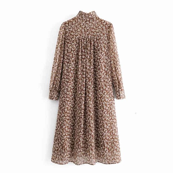casual dresses vintage women brown floral print es fashion ladies stand long streetwear female chic belt loose vestidos htcq, Black;gray
casual dresses vintage women brown floral print es fashion ladies stand long streetwear female chic belt loose vestidos htcq, Black;gray