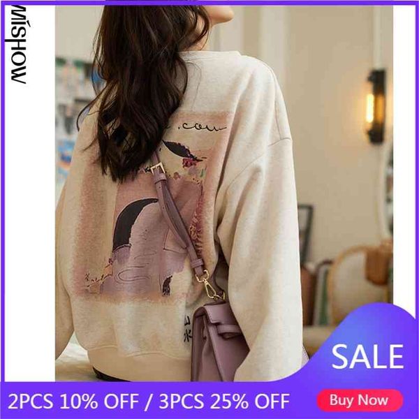 mishow winter sweatshirts for women long sleeve print o-neck pullover outdoor female clothing mx20c6838 210813, Black
mishow winter sweatshirts for women long sleeve print o-neck pullover outdoor female clothing mx20c6838 210813, Black