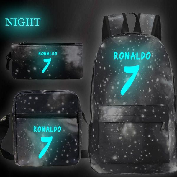 backpack cristiano ronaldo cr7 for teenage bag girls boys 3pcs/sets rugzak school with cute pencil case
backpack cristiano ronaldo cr7 for teenage bag girls boys 3pcs/sets rugzak school with cute pencil case