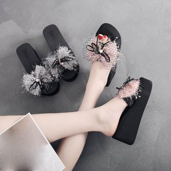 slippers 2021 women's leather summer beach casual shoes wedge pearl slides home bathroom flip flops seaside, Black
slippers 2021 women's leather summer beach casual shoes wedge pearl slides home bathroom flip flops seaside, Black
