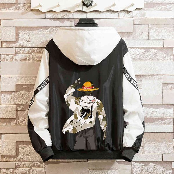 l ko spring autumn new men et one piece casul streetwear hooded hip hop splice sports coats outwear s-5xl, Black
l ko spring autumn new men et one piece casul streetwear hooded hip hop splice sports coats outwear s-5xl, Black