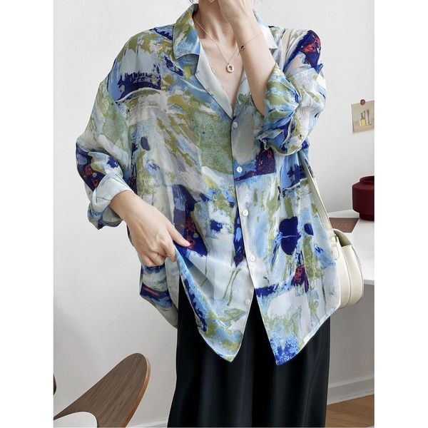 women's blouses & shirts oversized long sleeve chiffon printed blouse office shirt casual blusas mujer de moda 2021 autumn womens clot, White
women's blouses & shirts oversized long sleeve chiffon printed blouse office shirt casual blusas mujer de moda 2021 autumn womens clot, White