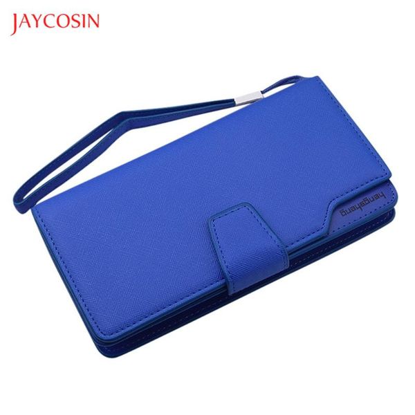wallets jaycosin brand designed women long clutch wallet fashion solid handle large capacity hasp coin purse female phone card holder, Red;black
wallets jaycosin brand designed women long clutch wallet fashion solid handle large capacity hasp coin purse female phone card holder, Red;black