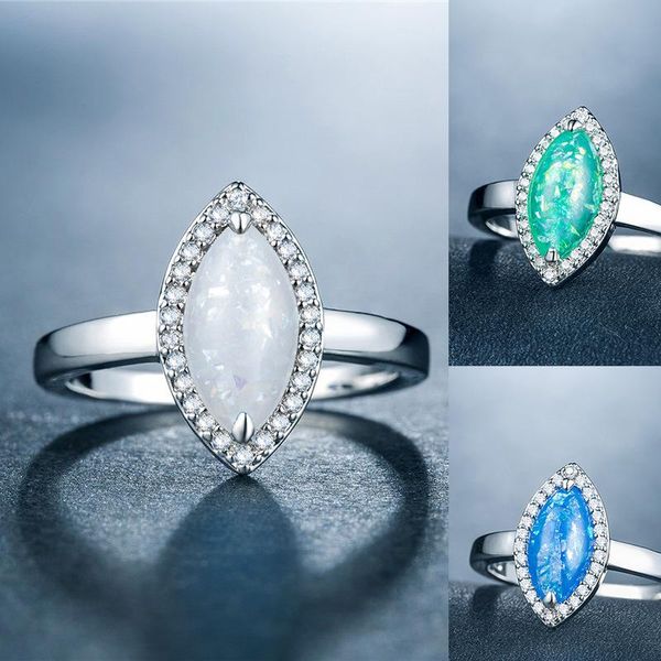 wedding rings ustar white green blue oval opals stone for women jewelry silver color engagement female party gift, Slivery;golden
wedding rings ustar white green blue oval opals stone for women jewelry silver color engagement female party gift, Slivery;golden
