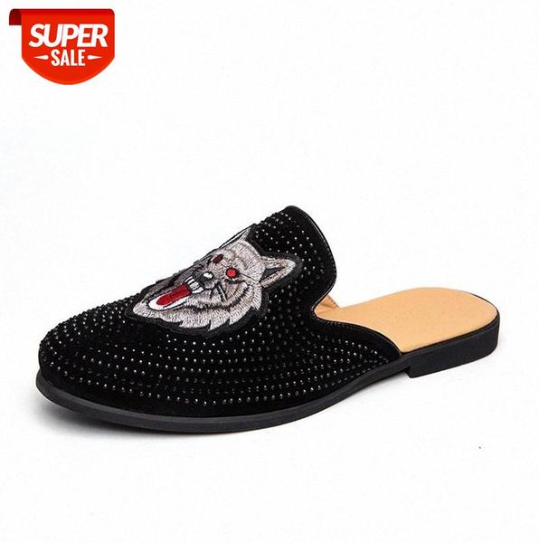 new men's slippers suede high-grade men's shoes original fashion embroidery personalized shoes party zapatos #8k5z
new men's slippers suede high-grade men's shoes original fashion embroidery personalized shoes party zapatos #8k5z
