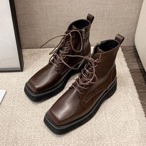boots ins lace-up zipper women square toe winter riding botas pu leather woman shoes chunky high heels elevated booties 2021, Black
boots ins lace-up zipper women square toe winter riding botas pu leather woman shoes chunky high heels elevated booties 2021, Black