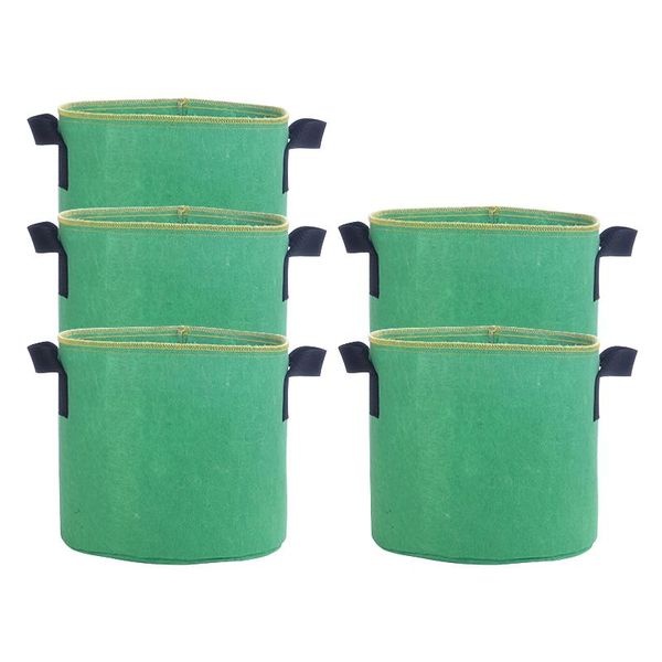 5pcs nonwoven fabric drain thickened floor standing reusable garden multifunctional for plants grow bags with handles heavy duty planters &
5pcs nonwoven fabric drain thickened floor standing reusable garden multifunctional for plants grow bags with handles heavy duty planters &