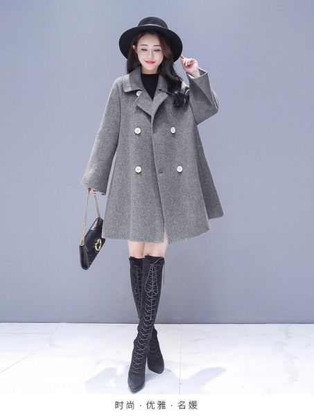 women's trench coats 2021 autumn fashion windbreaker cardigan overcoat women lapel belt coat elegant lace up woolen long warm winter ou, Tan;black
women's trench coats 2021 autumn fashion windbreaker cardigan overcoat women lapel belt coat elegant lace up woolen long warm winter ou, Tan;black