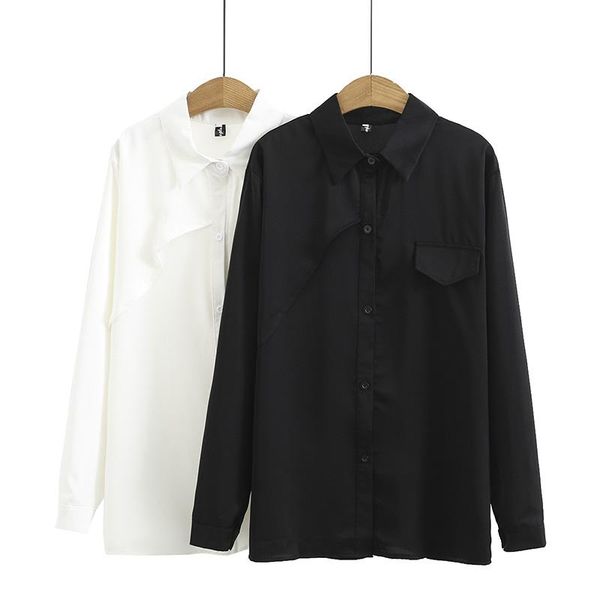 women's blouses & shirts women fashion solid black casual female clothes loose buttons white long sleeve simple ol feminine
women's blouses & shirts women fashion solid black casual female clothes loose buttons white long sleeve simple ol feminine