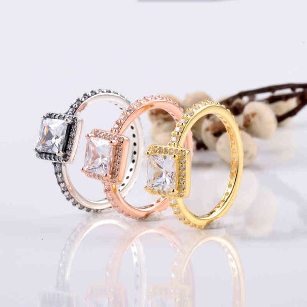 authentic s925 sterling silver valentine's day square zircon ring personality creative with crystal original jewelry, Slivery;golden
authentic s925 sterling silver valentine's day square zircon ring personality creative with crystal original jewelry, Slivery;golden
