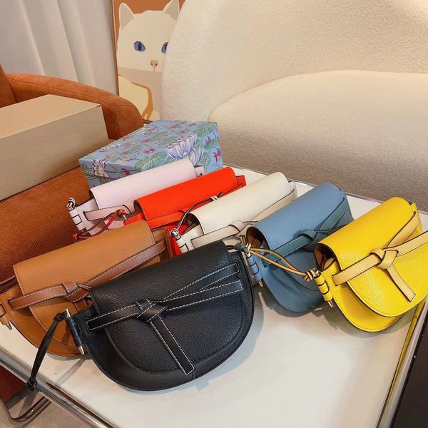 2022 luxury designer bags multi colors stitched knotted cowhide leather lychee pattern fashion shoulder bag saddle handbag for women crossbo
2022 luxury designer bags multi colors stitched knotted cowhide leather lychee pattern fashion shoulder bag saddle handbag for women crossbo