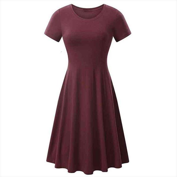summer o-neck short sleeve womens dress a-line high waist loose drape ladies female casual red vestidos plus size clothes, Black;gray
summer o-neck short sleeve womens dress a-line high waist loose drape ladies female casual red vestidos plus size clothes, Black;gray